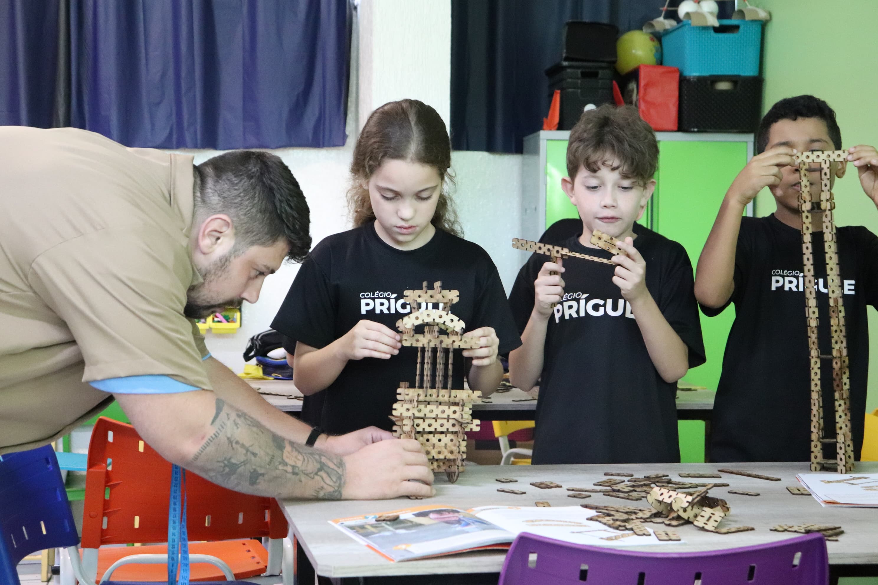 Ensino Fundamental no Colégio Prígule