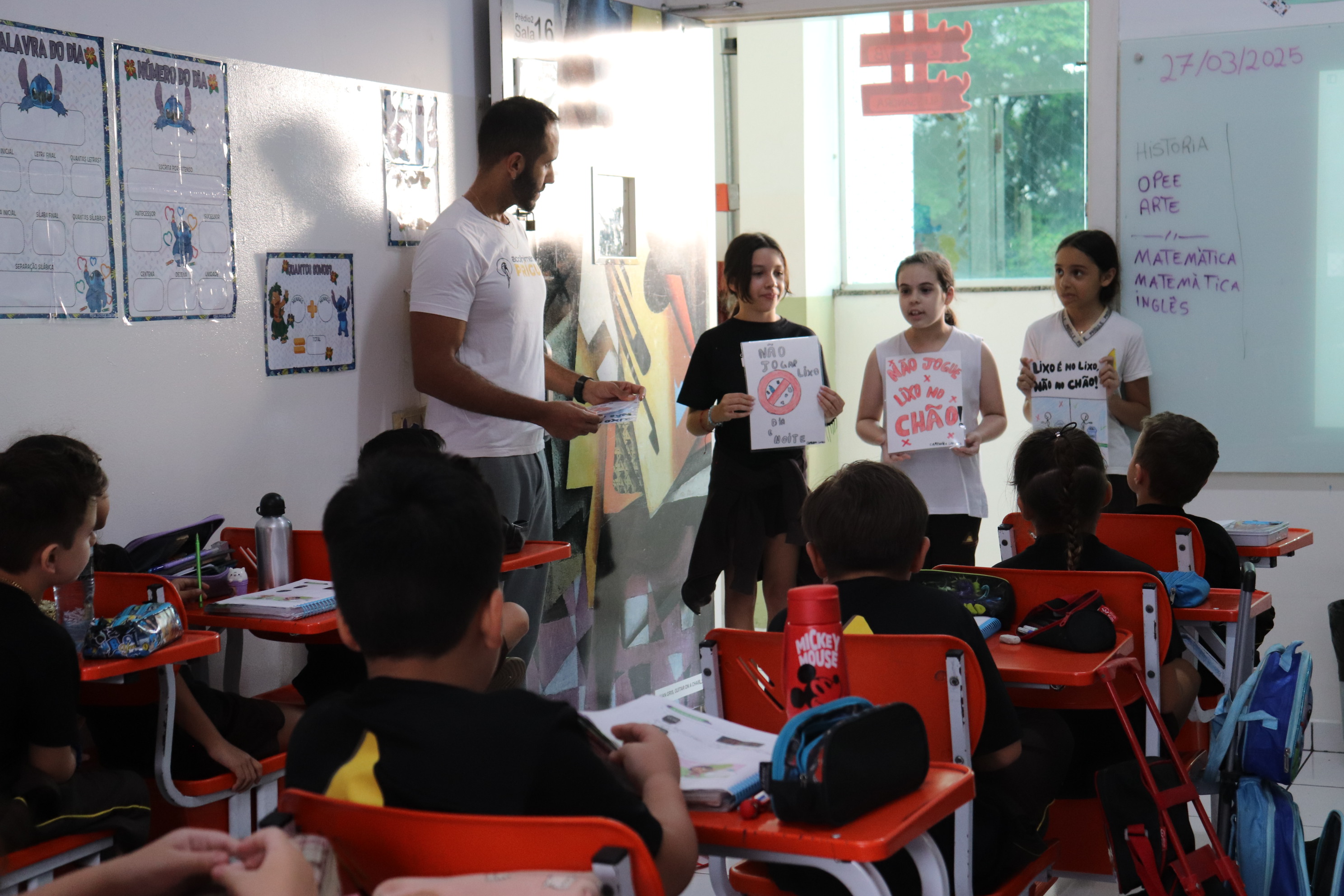 Alunos do Ensino Fundamental